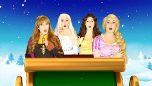 Disney Princess Jingle Bells| Princess Playhouse Christmas Songs for Kids