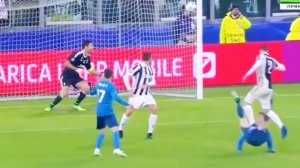 Повторили гол Роналду через себя"ножницами"!!! . Голы под музыку. Как забить через себя?