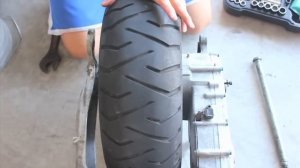 Part 1 - Suzuki Burgman 650 Rear Wheel Removal | MicBergsma