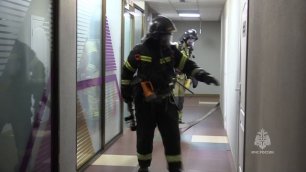 Учение в здании Дома быта в Хабаровске провели огнеборцы с сотрудниками объекта