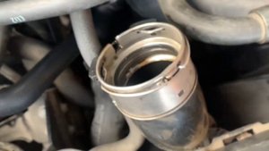 Mercedes Benz w212 w204 M271 how to change ring in intercooler turbo замена уплотнительного кольца