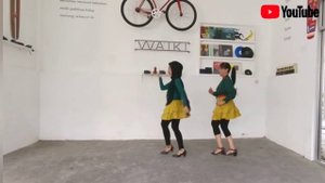 Dancing On Dangerous Samba/ Line Dance/ Choreographer Dury Song/ Demo Naning & Neny