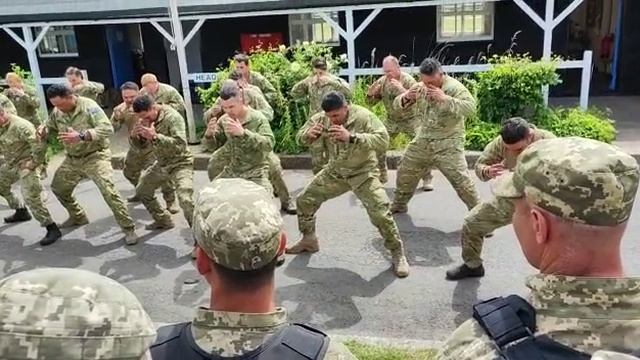 Боевой танец новозеландцев