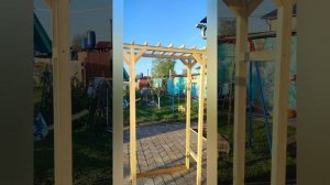 Делаем перголу своими руками