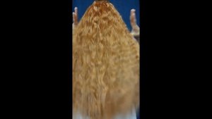 SilkStrip Накладные волосы на заколках волнистые рыжие шатен (шиньон на клипсах) 60 см