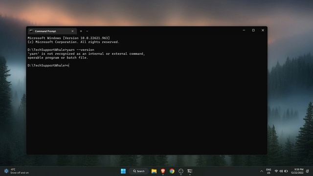 [FIX] 'yarn' is not recognized as an internal or external command | bash: yarn: command not found смотреть онлайн