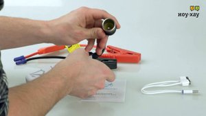 Портативный аккумулятор + Пуско-зарядное устройство Power Bank - Обзор. Как завести машину без АКБ.