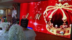 Цыганская свадьба  Обслуживание экранов и прямой эфир.