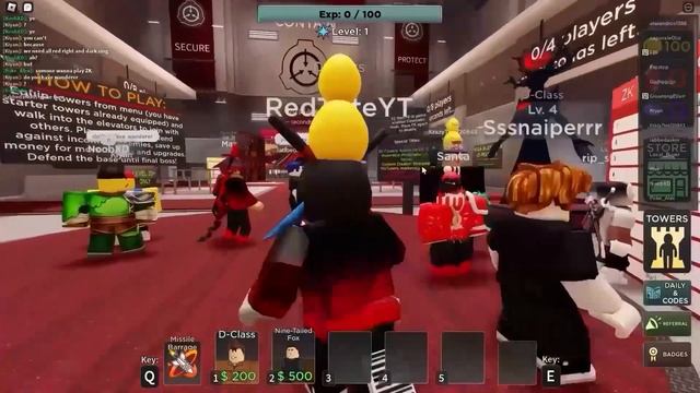 ALL NEW *SECRET CODES* IN ROBLOX SCP TOWER DEFENSE (new codes in roblox SCP Tower Defense ) NEW смотреть онлайн