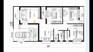 25 x 50 House Plan with 3 Bedroom | 1250 sqft Ghar ka Naksha | 25x50 Home Design | DK 3D Home Desig