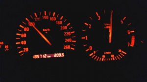 Bmw e36 m50b25 turbo acceleration at 1.6bara 100-200km rolling boost