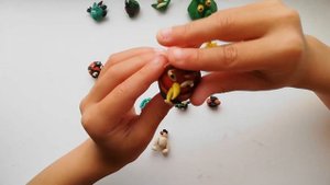 Лепим из пластилина коллекцию "Энгри бердс. Звёздные воины" (Angry birds: Star Wars)
