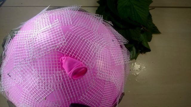 Шар из цемента своими руками