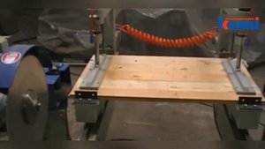 Шипорезный станок двусторонний QUADRO RH 826ART | Фрезерование заготовки