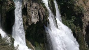 Видео и  шум водопадов. Video of Large Waterfall.