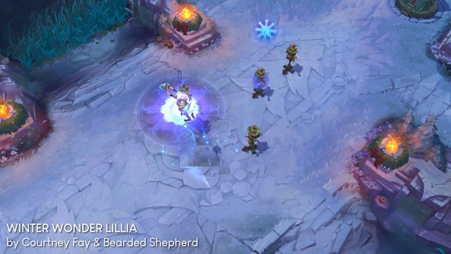 Winter Wonder Lillia 🦌 by Courtney Fay and Bearded Shepherd | League of Legends Custom Skin