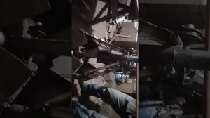Испытание механизма грейферного ковша