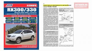 Руководство по ремонту Lexus RX300, RX330 2003-2006 бензин