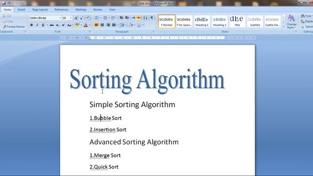 #15 Sorting Algorithm In Java смотреть онлайн