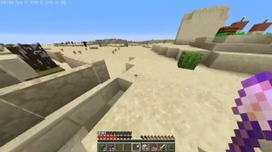 я добыл дерево в пустыне Майнкрафт