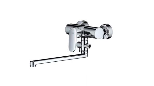 Смеситель WasserKRAFT Donau 5302L для ванны с длинным изливом смотреть онлайн