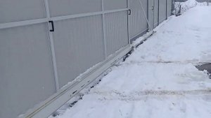 Откатные ворота своими руками по схеме Якселя проем 6 метров