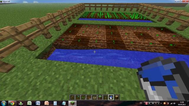 Как сделать обычную ферму и ферму какао бобов в Minecraft. смотреть онлайн