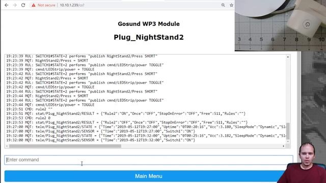 WiFi Buttons & Automations - Tasmota & NodeRed