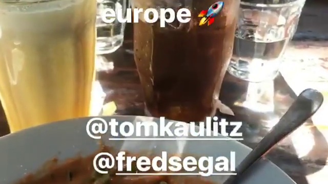 Bill Kaulitz - IG-Story #1 - Bill and Tom leaving for Europe (13.08.17, LA)