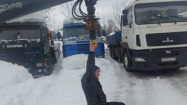 удлинил стрелу манипулятора на 5 метра, Пульт управления манипулятор HMF 2120 #19