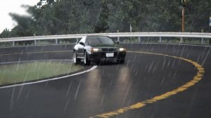 ATTESA E-TS in the Rain