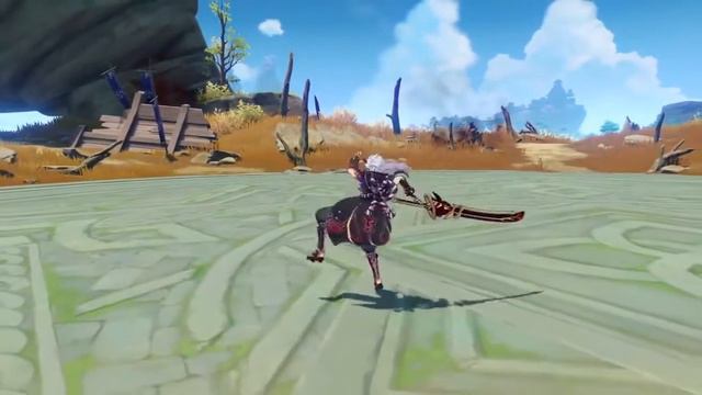 GAMEPLAY SKILL ARATAKI ITTO | NEW BANNER UPDATE 2.3 GENSHIN IMPACT смотреть онлайн