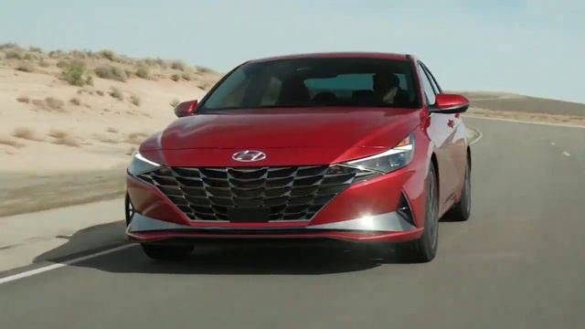 2021 Hyundai Elantra Hybrid Model First look | Elantra reveals new tech, coupe looks & 50-mpg hybri