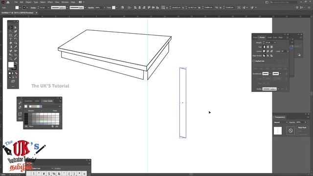 How to draw a Table |  Adobe Illustrator Tutorial | The UK's Tutorial