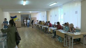 На Украине завершились досрочные выборы в Верховную раду