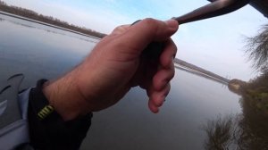 Спиннинг на Оке осенью. Ловля на джиг с берега. Ловля щуки на Оке.