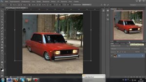 Как занижать автомобиль в PhotoShop