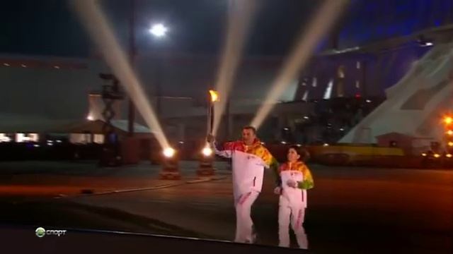 Зажжения огня в Сочи смотреть онлайн