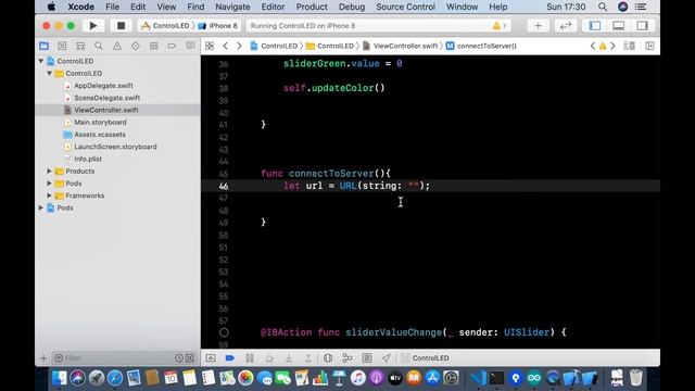 ESP8266+SocketIO 02/03 Create iOS App смотреть онлайн