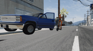 ЭЛЕКТРОСАМОКАТЧИК СНЁС ДВЕРЬ! ВЫЖИЛ?| BEAMNG DRIVE