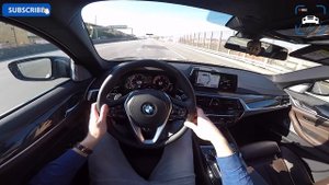 BMW 5 Series 2017 POV Test Drive 530d Xdrive G30
