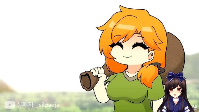 ALEX DAN STEVE ANIME MINECRAFT SANGAT SUS! смотреть онлайн