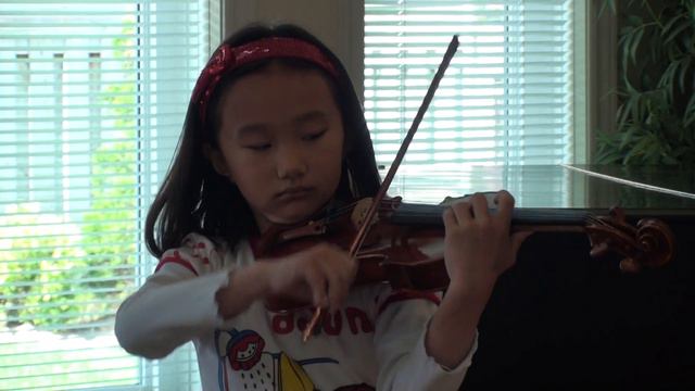 Mercedes Cheung 7 Years Old- Paganini 24 Caprices, #13 (New Recording 20090628) смотреть онлайн