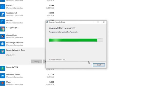 How to Uninstall Kaspersky Security Cloud Free in Windows 10 смотреть онлайн
