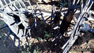 Ёжики на мотоблок