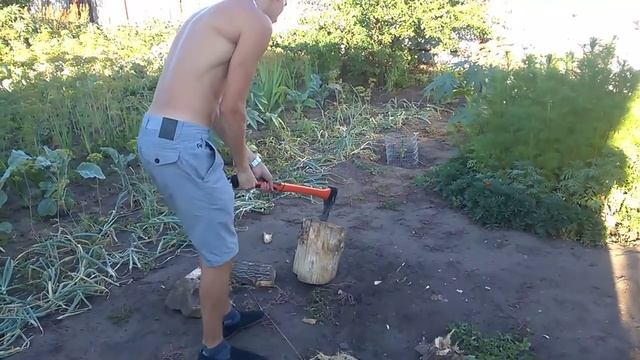 Колун. Испытание колуна (дешево и сердито) смотреть онлайн