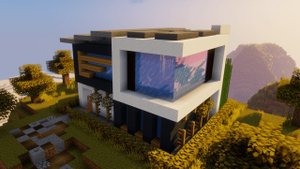 ДОМ МОДЕРН В МАЙНКРАФТ | Как построить красивый дом? | Хай-Тек