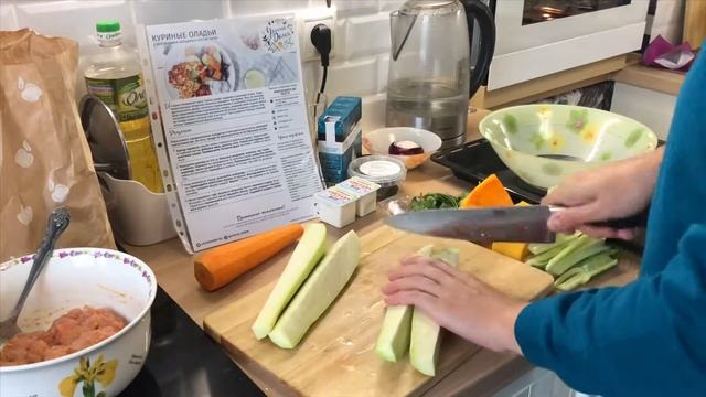 Куриные оладьи/рецепт