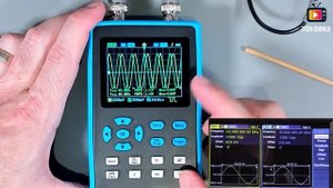 Zeeweii/SigPeak DSO2512G Oscilloscope ⭐ 120 Mhz, 2 Channels and a bunch of features!