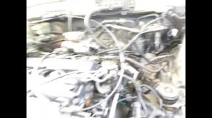 Mazda Tribute / Ford Escape 2002  4cyl  Starter Removal,   also  Checking clutch bolts